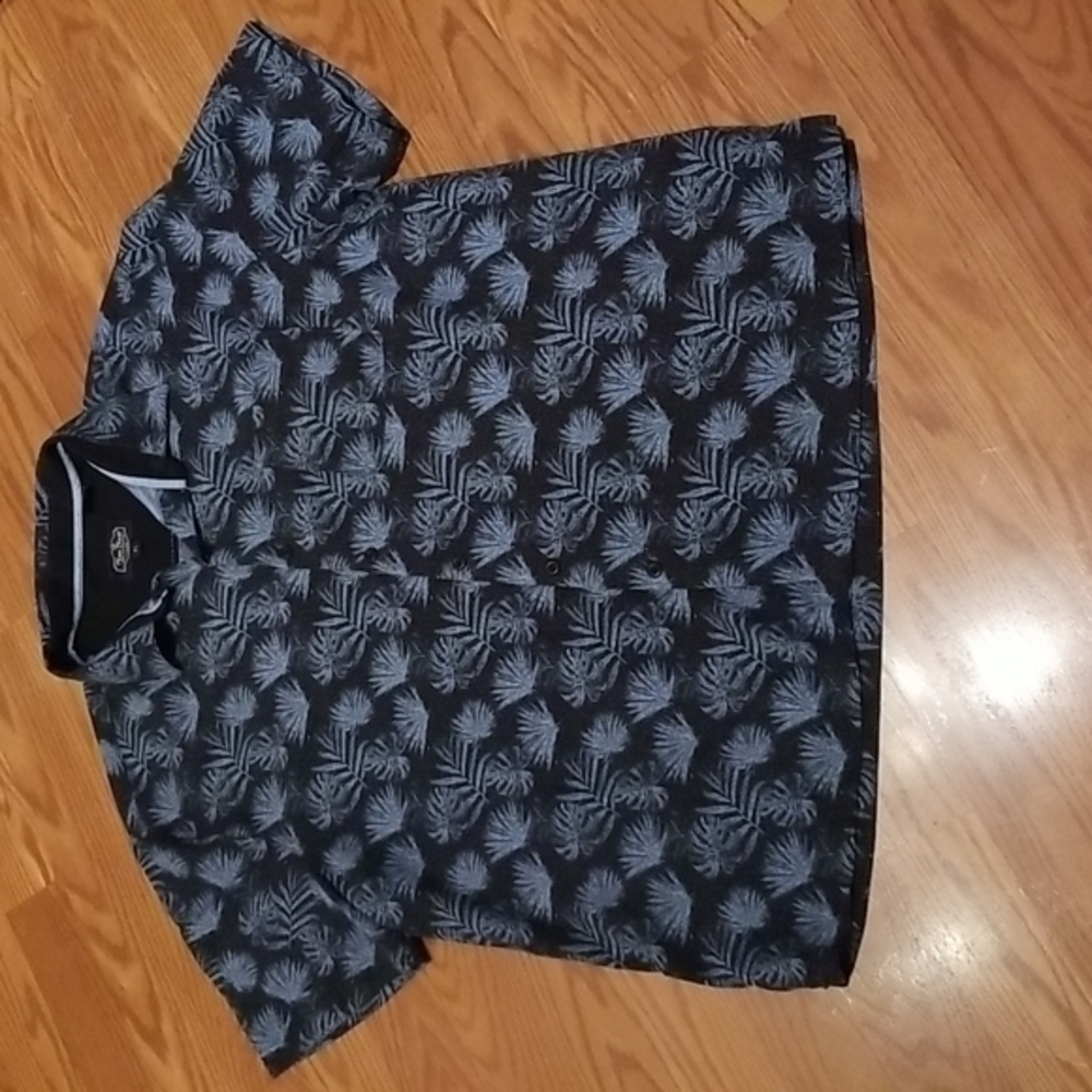 Nat Nast button up shirt xl 70%silk 30% cotton